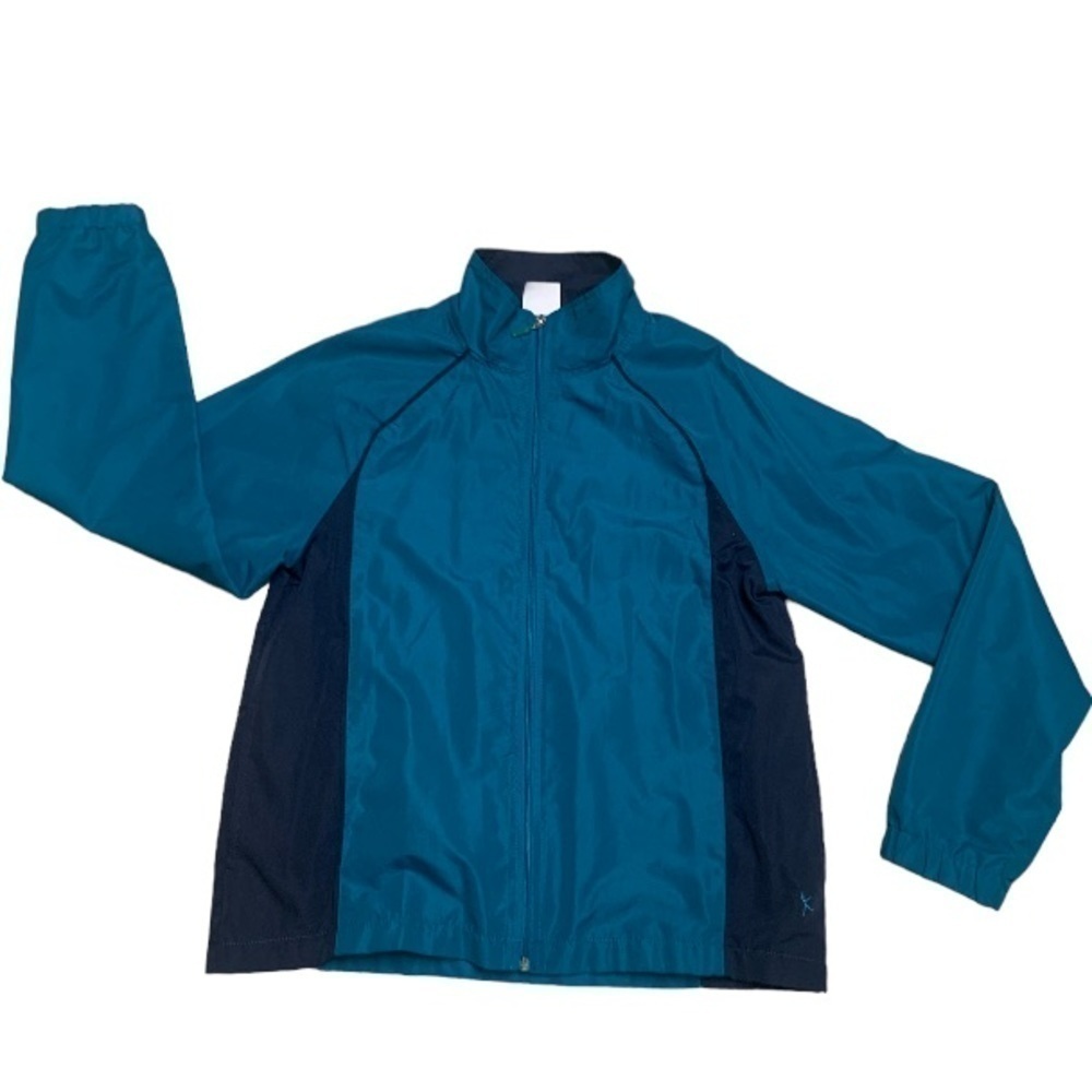 V🌺 DANSKIN NOW LIGHTWEIGHT WINDBREAKER JACKET COAT EUC